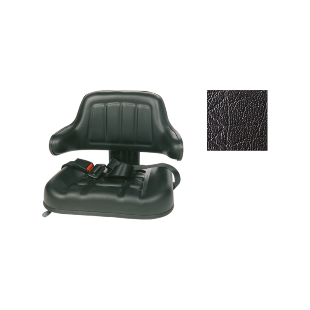 FAUX LEATHER SEAT WITH SPRINGING